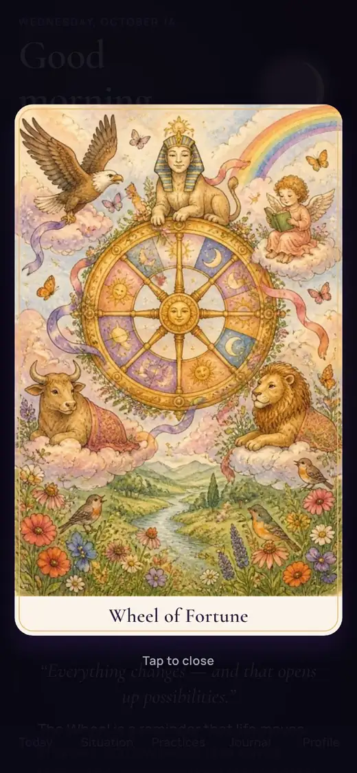 Card of the day: Wheel of Fortune